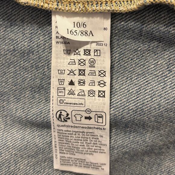 All Saints Light Blue Denim Maxi Dress - Picture 5 of 16